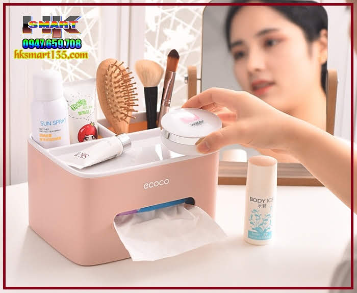 Hộp đựng giấy ăn đa năng Ecoco