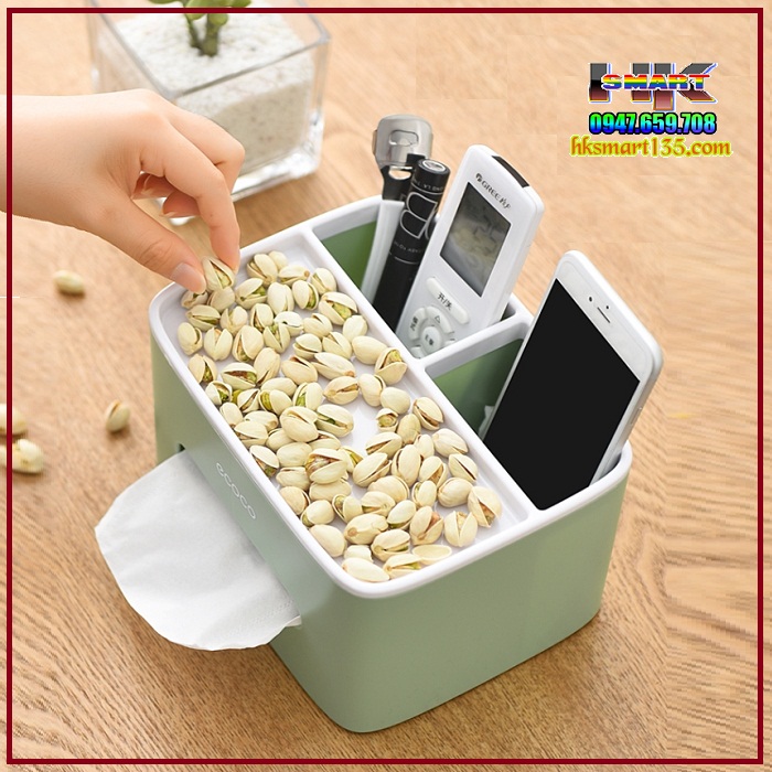 Hộp đựng giấy ăn đa năng Ecoco