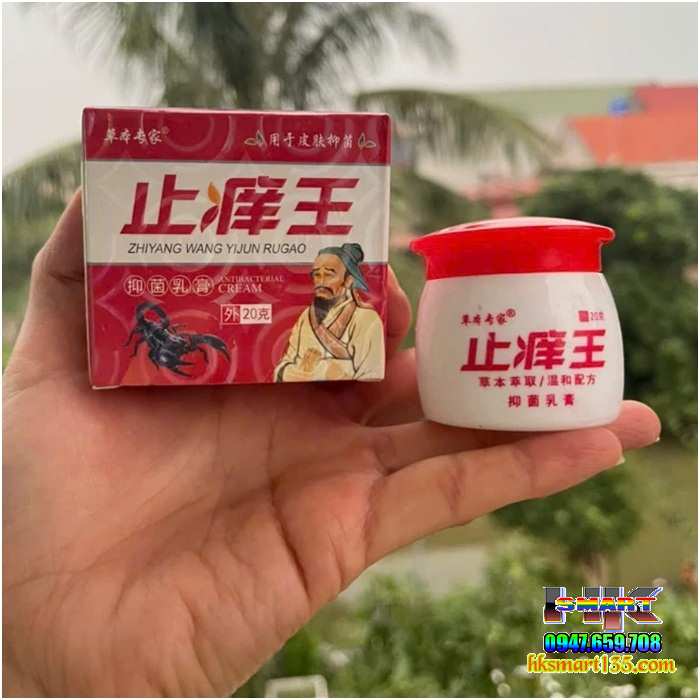 Hộp Đỏ Kem Bôi Bọ Cạp Thần Y Đặc Trị Các Bệnh Ngoài Da