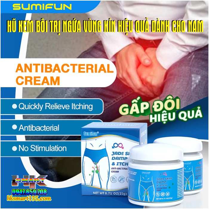 Hũ Kem bôi trị ngứa vùng kín Private Antibacterial