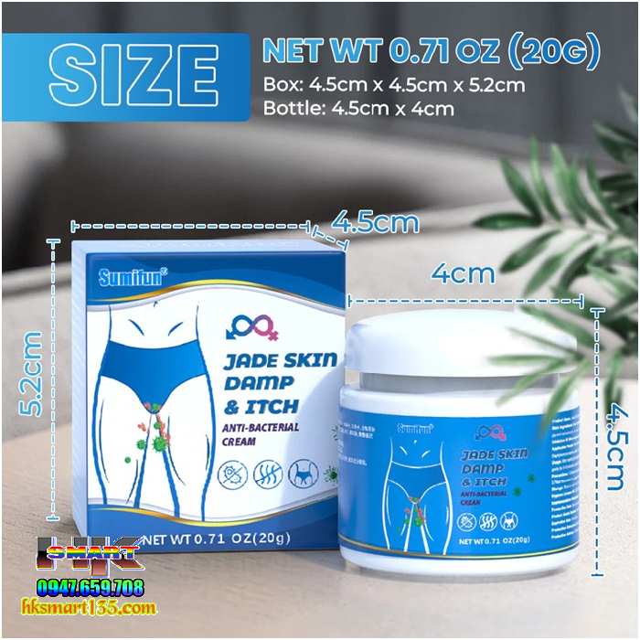 Hũ Kem bôi trị ngứa vùng kín Private Antibacterial