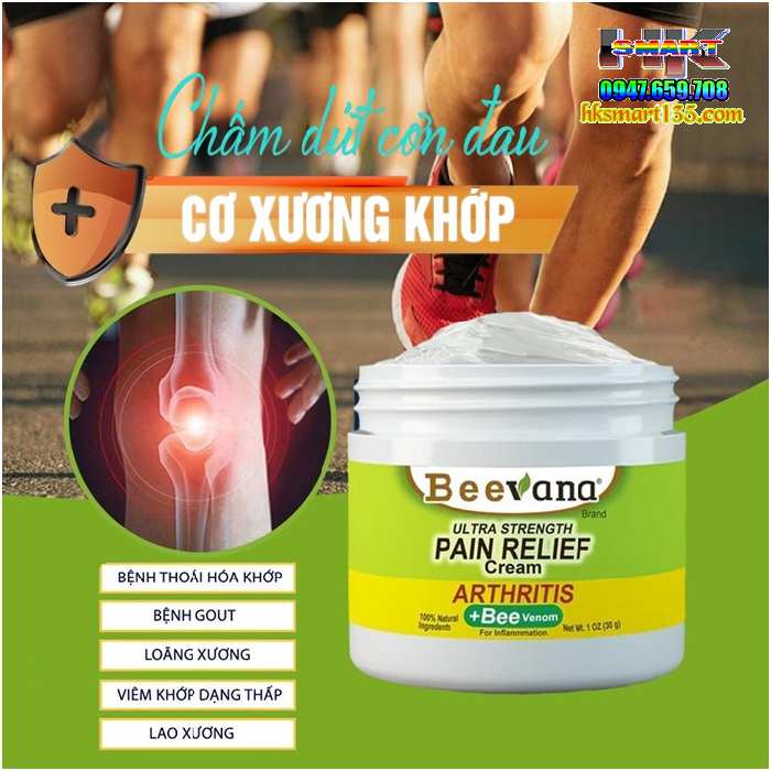 Kem Nọc Ong Giảm Đau Và Chữa Lành Xương Khớp Sumifun