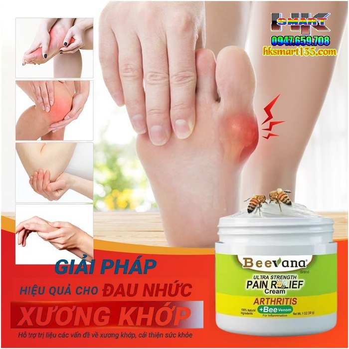 Kem Nọc Ong Giảm Đau Và Chữa Lành Xương Khớp Sumifun
