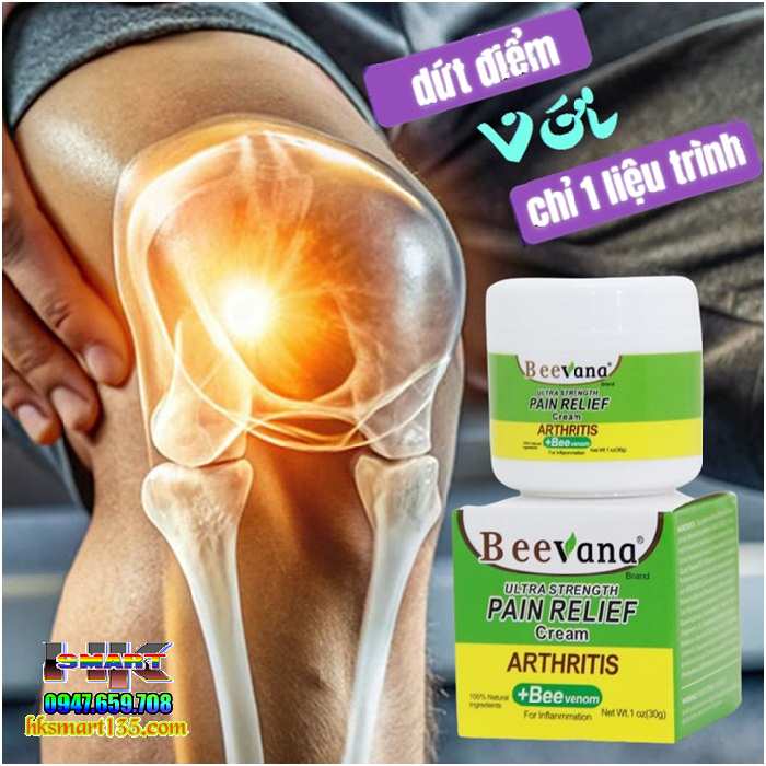 Kem Nọc Ong Giảm Đau Và Chữa Lành Xương Khớp Sumifun