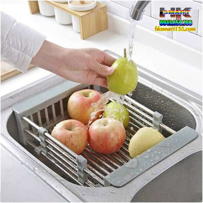 Rổ Kệ Đa Năng Co Giãn