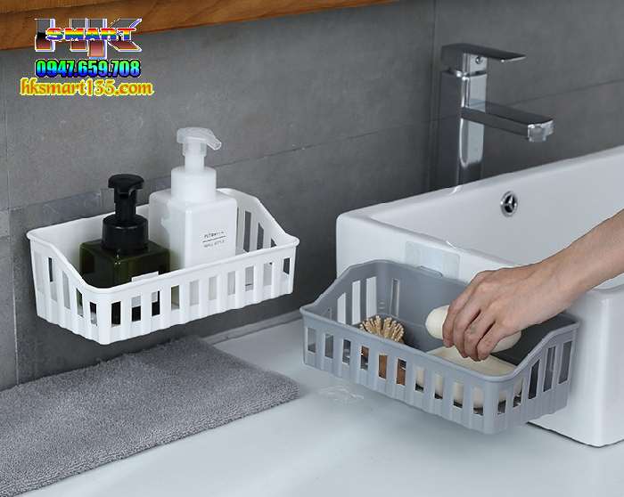 Kệ để đồ chữ nhật dán tường