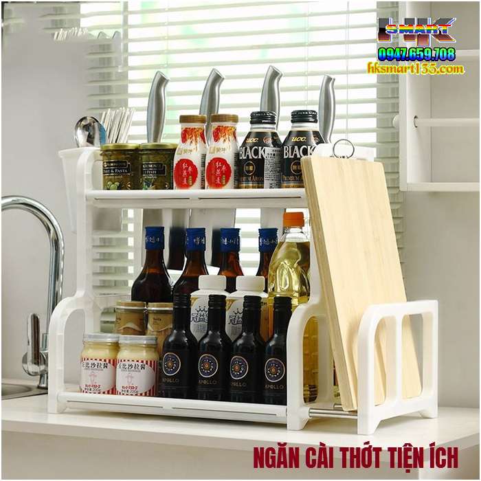 Kệ đựng đồ 2 tầng hình chữ H