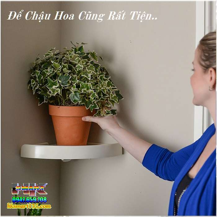 Kệ góc đa năng hút chân không công