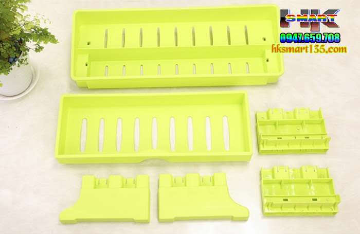 Kệ nhựa đa năng đựng gia vị, hóa mỹ phẩm và TB văn phòng
