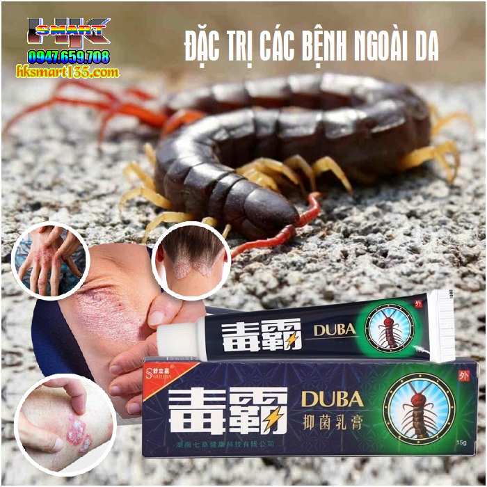 Kem Bôi Da Liễu Cực Mạnh Con Rết