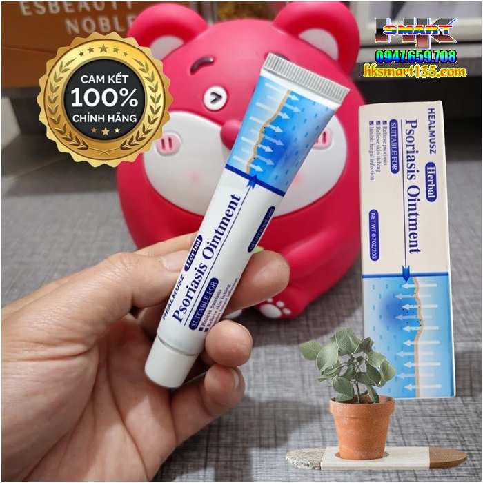 Kem bôi vảy nến HEALMUSZ Psoriasis Ointment xuất Mỹ