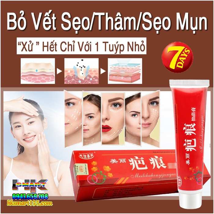 Kem Bôi Thảo Mộc Xóa Sẹo- Trị Rạn Da Fujiemeibao 60gr