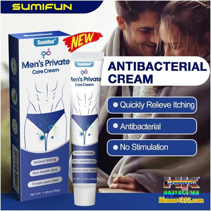Kem bôi trị ngứa vùng kín Private Antibacterial dành cho nam giới