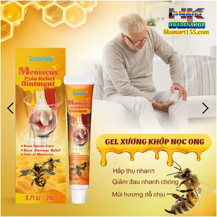 Kem Nọc Ong Giảm Đau Và Chữa Lành Xương Khớp Sumifun