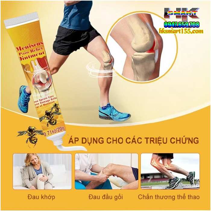 Kem Nọc Ong Giảm Đau Và Chữa Lành Xương Khớp Sumifun