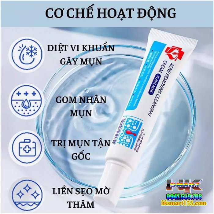 Kem Chấm Mụn Cấp Tốc Dongnaier 25gr- Loại Bỏ Nhanh Chóng Các Loại Mụn