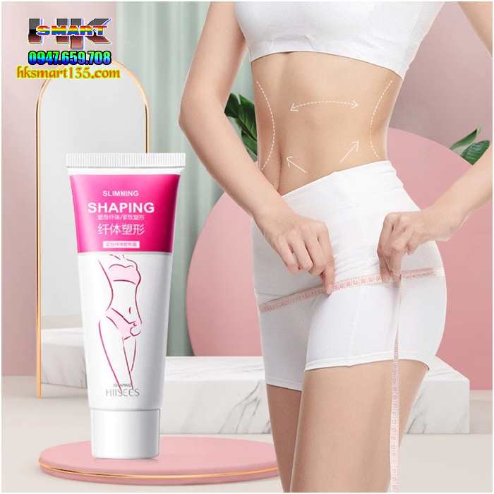 Kem Đốt Cháy Mỡ Giảm Béo Chuyên Nghiệp Hiisees 40gr- Tiêu Mỡ Giảm Béo Toàn Thân Hiệu Quả