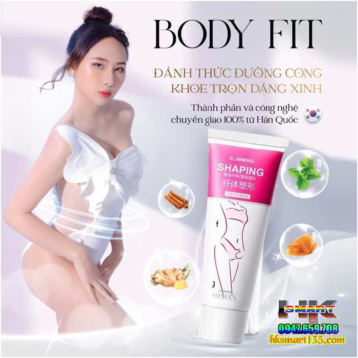 Kem Đốt Cháy Mỡ Giảm Béo Chuyên Nghiệp Hiisees 40gr- Tiêu Mỡ Giảm Béo Toàn Thân Hiệu Quả