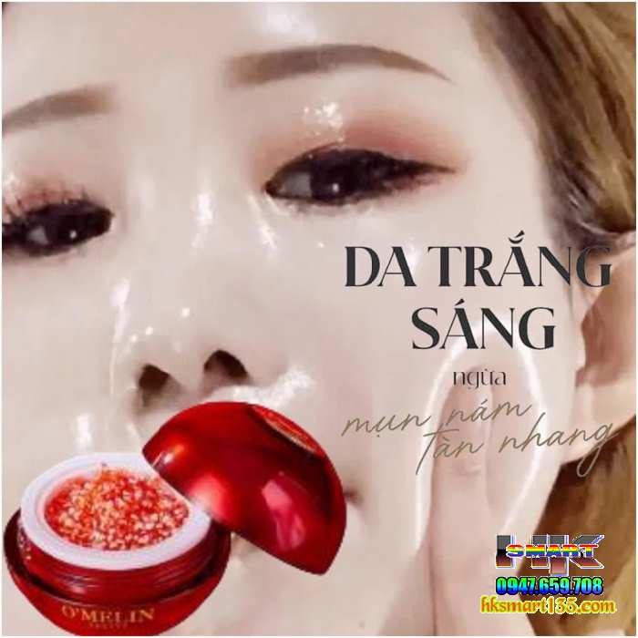 Kem Dưỡng Da Mặt Huyết Rồng O'melin 50gr- Trẻ Hóa Làn Da Dưỡng Da Trắng Hồng Rạng Rỡ