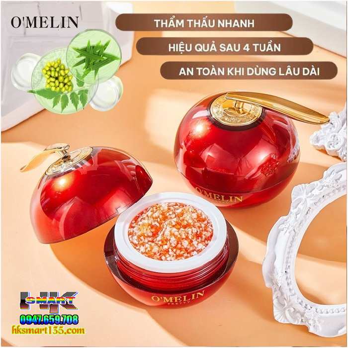Kem Dưỡng Da Mặt Huyết Rồng O'melin 50gr- Trẻ Hóa Làn Da Dưỡng Da Trắng Hồng Rạng Rỡ