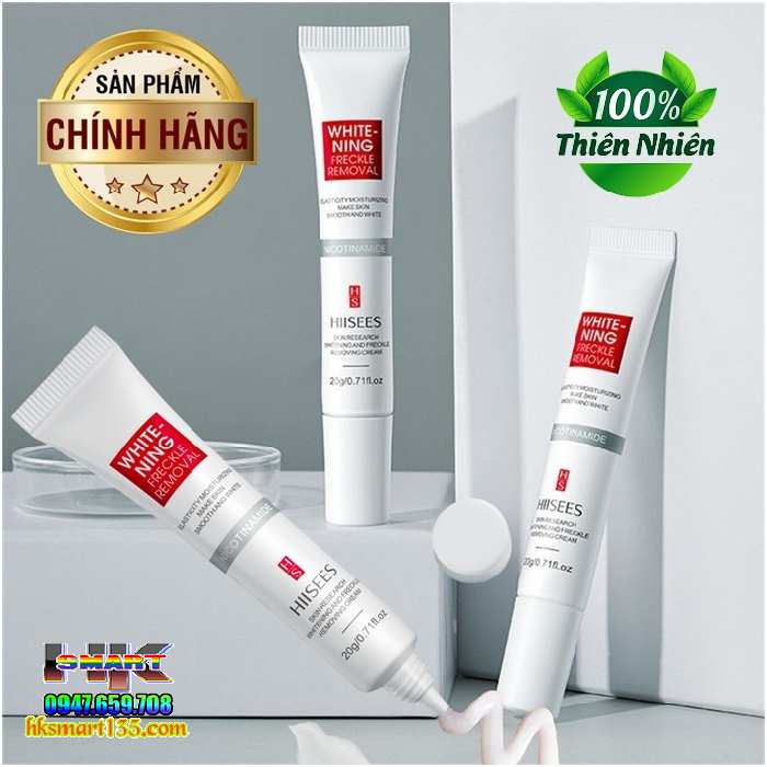 Kem Dưỡng Ẩm Trắng Da Và Chống Nhăn Hiisees Whitening