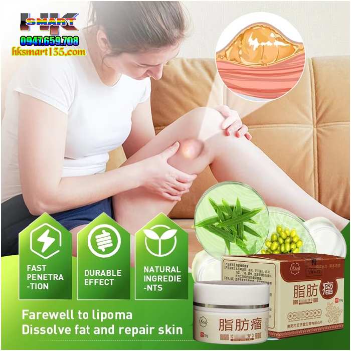 Hũ Kem Thảo Mộc Loại Bỏ Đánh Tan U Mỡ Bướu Cổ Nanyang Lipoma 30gr