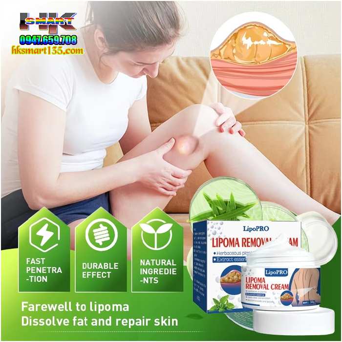 Hũ Kem Thảo Mộc Loại Bỏ Đánh Tan U Mỡ Bướu Cổ ShootMoon Lipoma 50gr