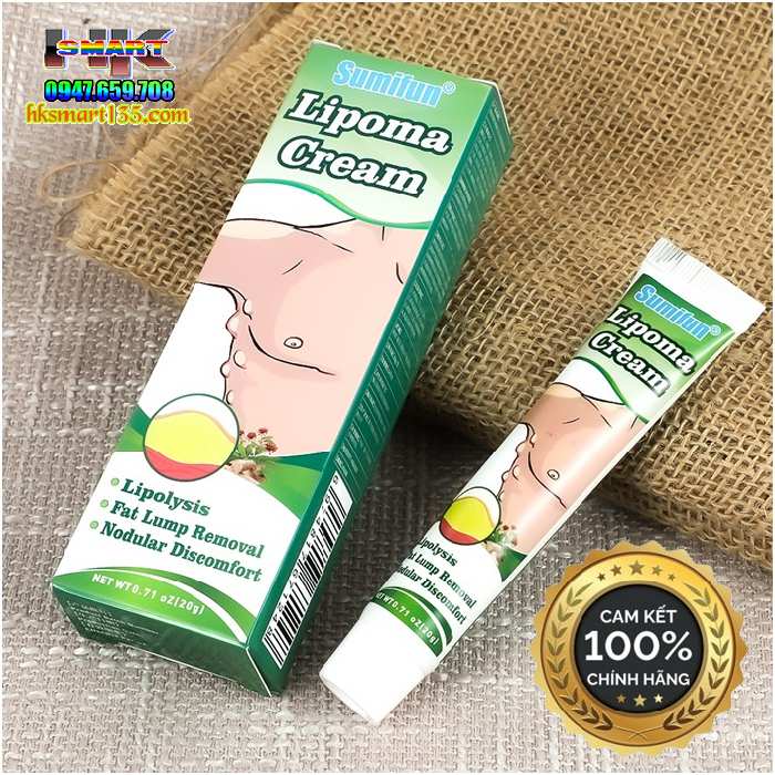 Kem Loại Bỏ Đánh Tan U Mỡ Bướu Cổ Tuyến Giáp Dưới Da Sumifun Lipoma Lipolysis 20gr