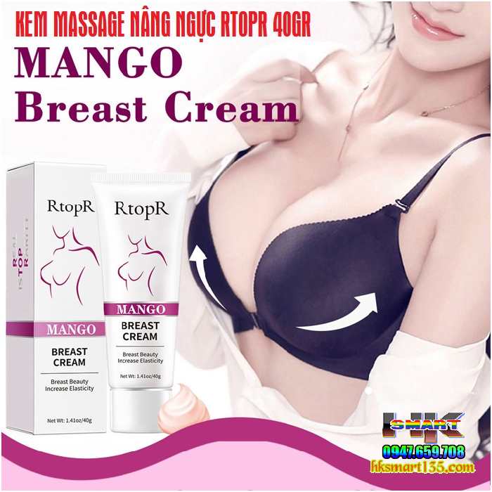 Kem Massage Săn Chắc Và Nâng Ngực Nở Ngực Cho Nữ Rtopr 40gr Thương Hiệu Đỉnh Cao