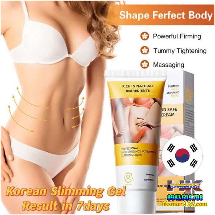 Kem Tan Mỡ Định Hình Toàn Thân GONGPEI 60g HÀN QUỐC