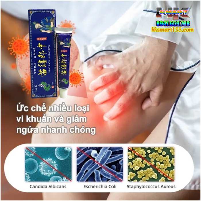 Kem Xanh Đại Phu Đặc Hiệu Trị Các Bệnh Ngoài Da- Nấm, Ngứa, Ghẻ, Hắc Lào...