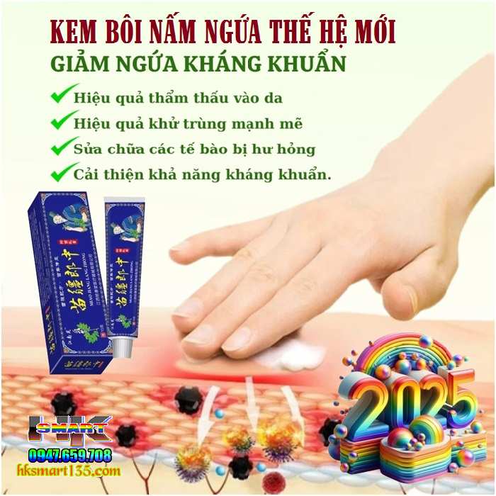 Kem Xanh Đại Phu Đặc Hiệu Trị Các Bệnh Ngoài Da- Nấm, Ngứa, Ghẻ, Hắc Lào...