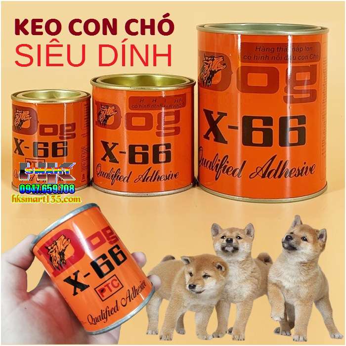 Keo dán con chó DOG- X66