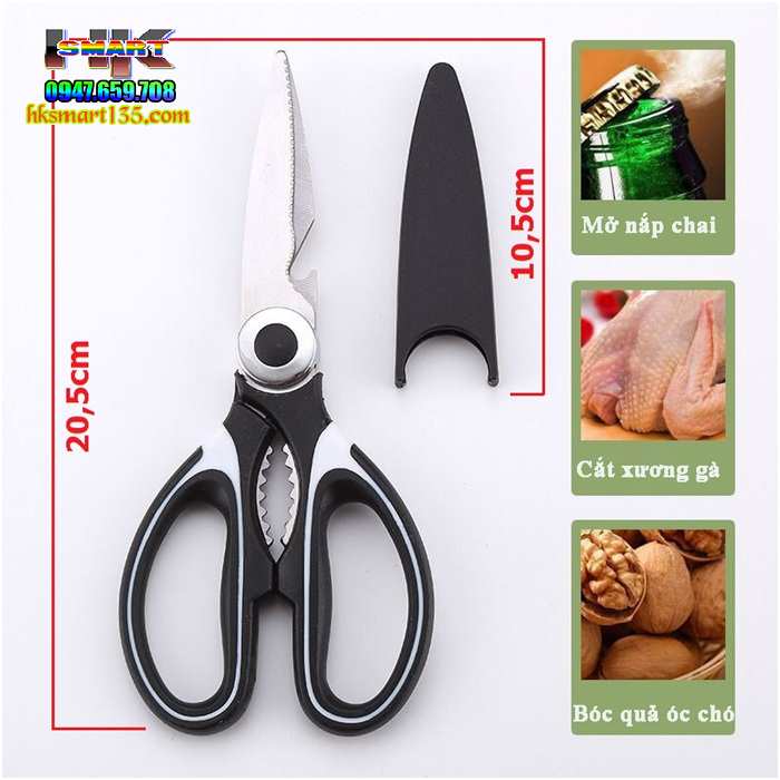 Kéo Cắt Thực Phẩm Nhà Bếp Đa Năng Tiện Dụng