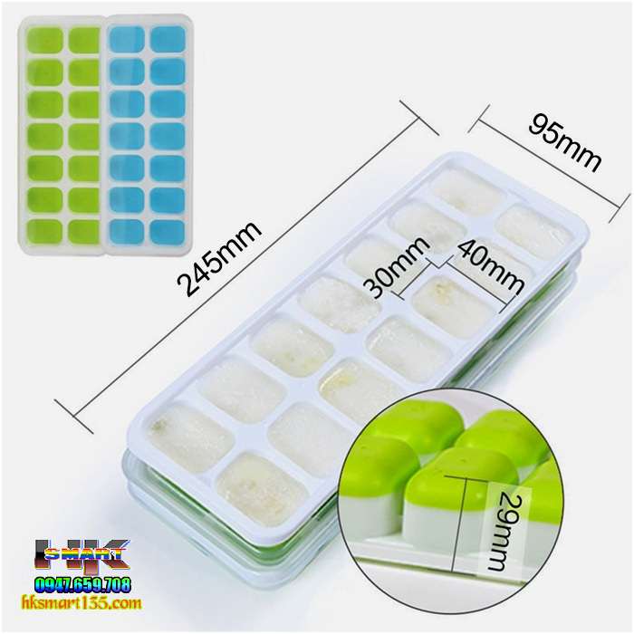 Khay làm đá, làm thạch, đựng đồ ăn dặm cho bé