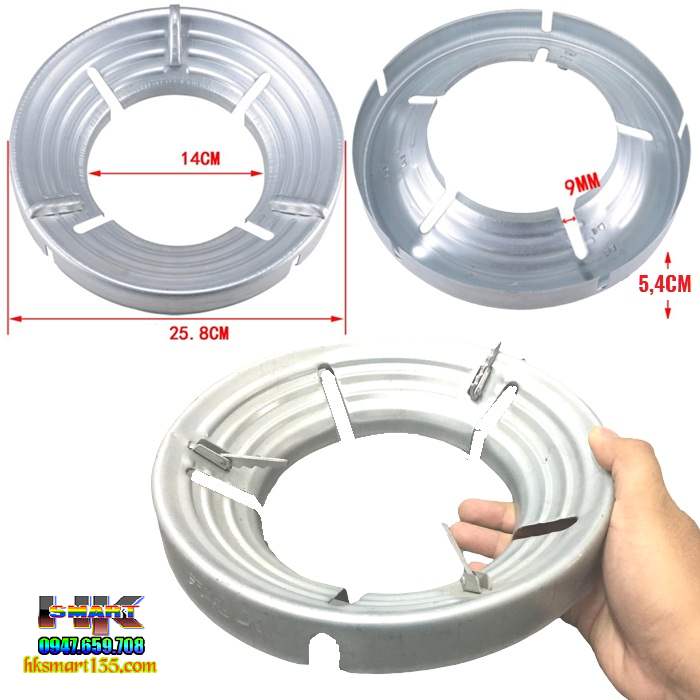 Kiềng chắn gió tiết kiệm gas chống tỏa nhiệt