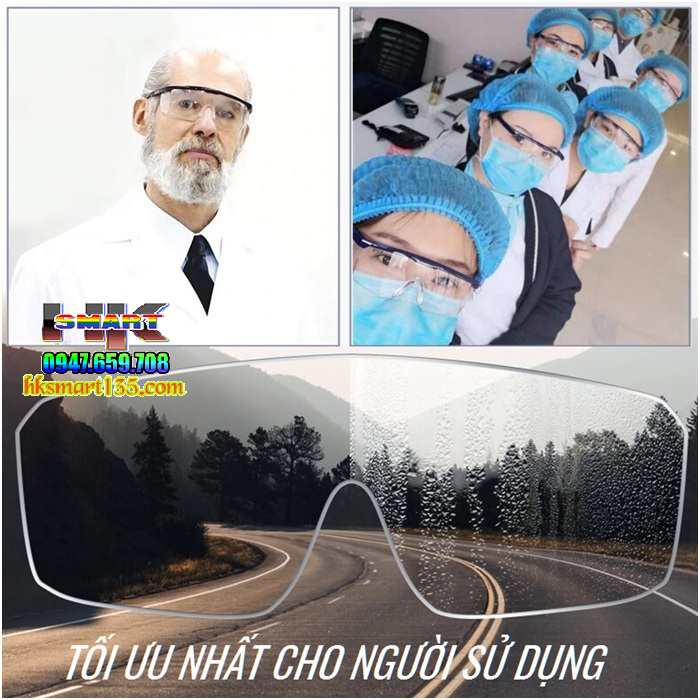Kính Bảo Hộ Ngăn Ngừa Virus