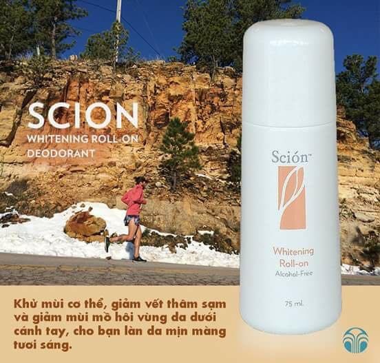 Lăn khử mùi scion Pure White Roll On Nuskin