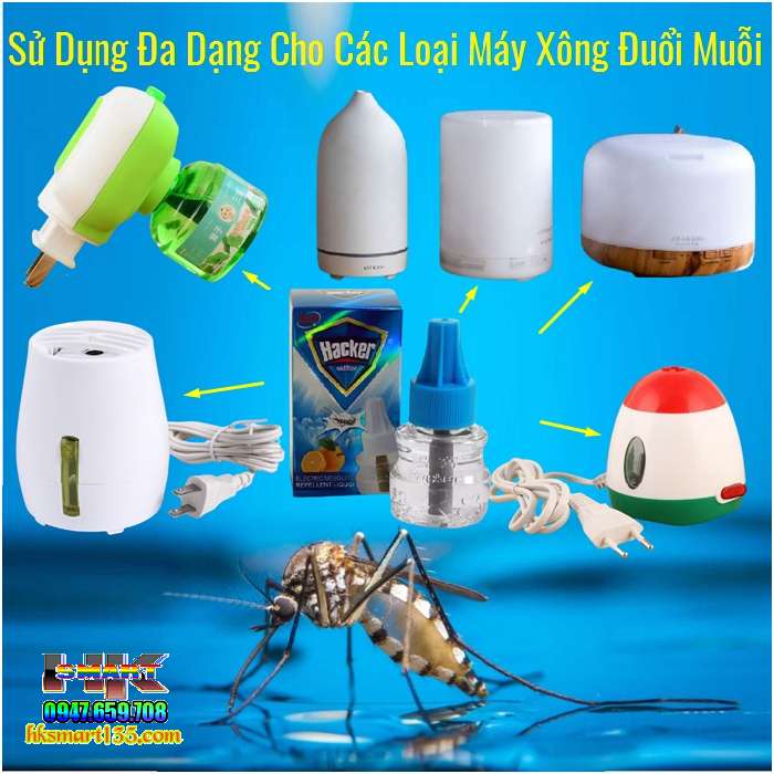 Lọ tinh dầu đuổi muỗi