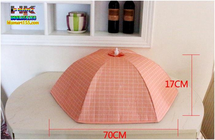 Lồng bàn giữ nhiệt thức ăn gấp gọn