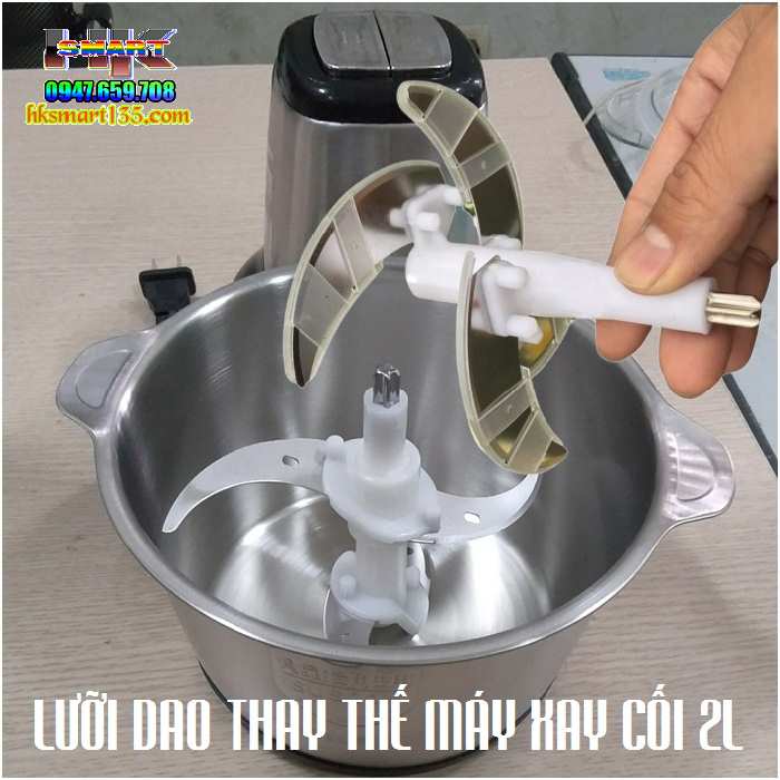 Lưỡi dao thay thế máy xay thịt cối 2L