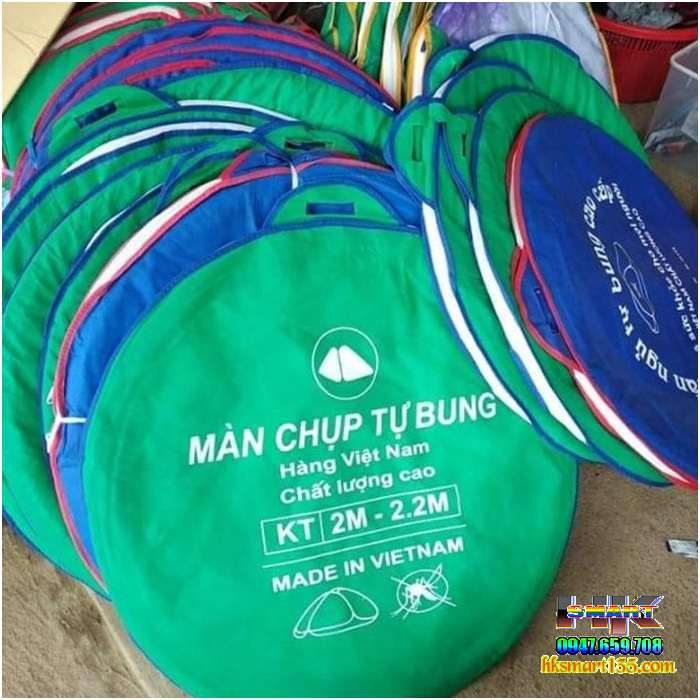 Màn chụp chống muỗi tự bung cao cấp
