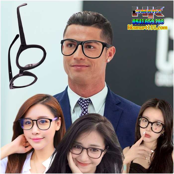 Kính trắng không độ thời trang