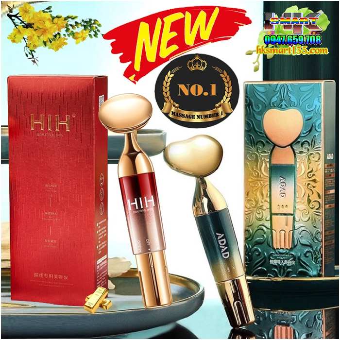 Máy Điện Di Tinh Chất Massage Da Mặt Cầm Tay ADAD và HIH