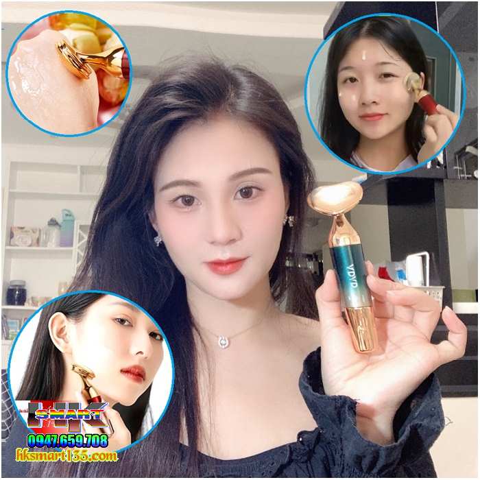 Máy Điện Di Đẩy Tinh Chất Massage Nâng Cơ Mặt Cao Cấp ADAD và HIH