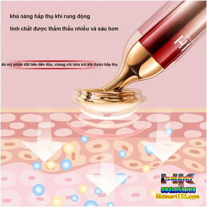 Máy Điện Di Đẩy Tinh Chất Massage Nâng Cơ Mặt Cao Cấp ADAD và HIH