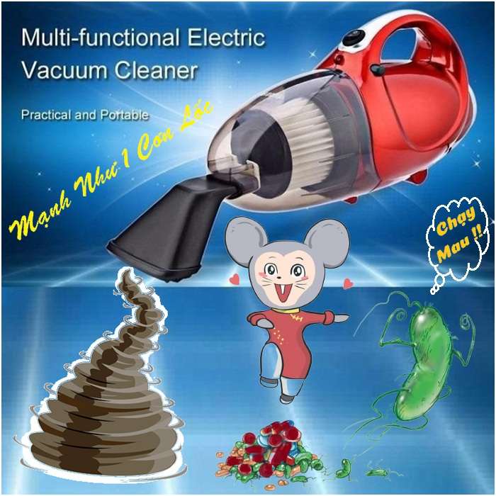 Máy hút bụi 2 chiều mini cầm tay Vacuum Cleaner JK-08