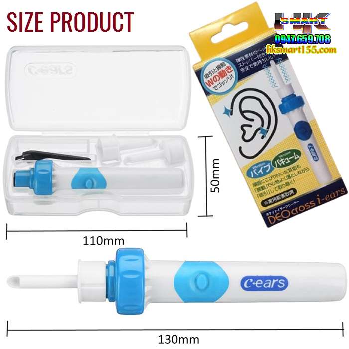 Máy hút ráy tai DEO Cross i-ears