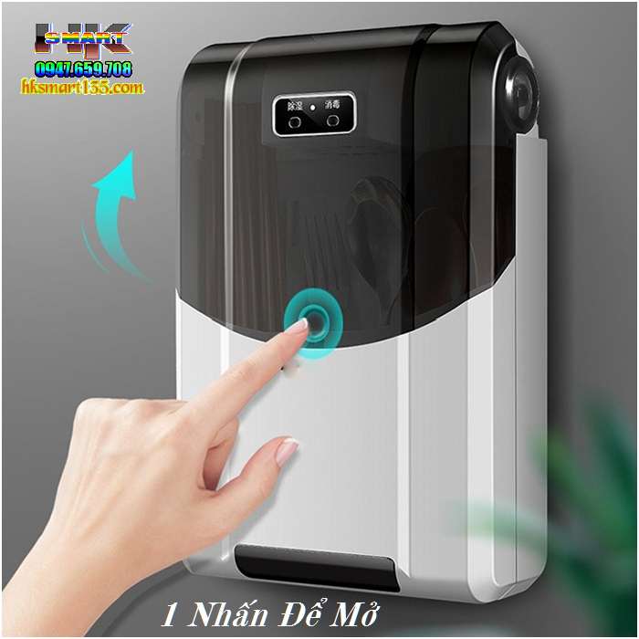 Máy sấy và khử khuẩn đũa thìa bằng tia UV