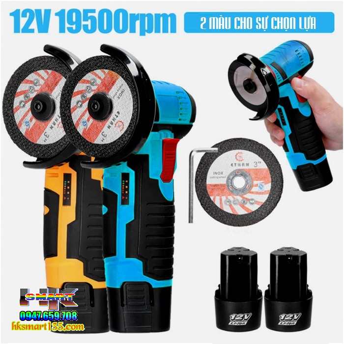Máy Mài Cắt 12v Cầm Tay Mini Đa Năng